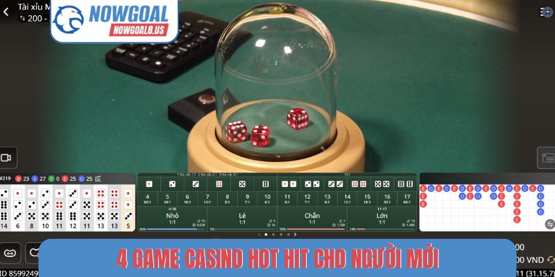 4 game casino hot hit cho người mới