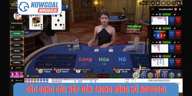 Rồng Hổ Nowgoal - 3 Chiến Thuật Quản Lý Vốn Từ Cao Thủ Các dạng cầu hấp dẫn trong rồng hổ Nowgoal