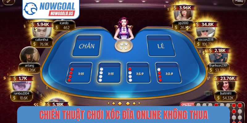 Chiến thuật chơi xóc đĩa online không thua
