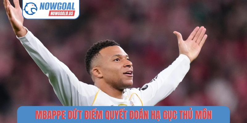 Mbappe dứt điểm quyết đoán hạ gục thủ môn